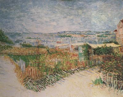 Vincent Van Gogh Vegetable Gardens at Montmartre (nn04) China oil painting art